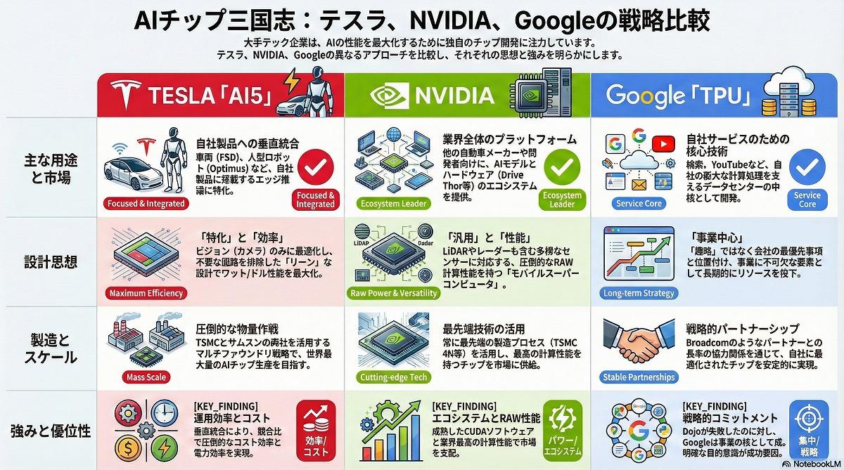 エヌビディアの首を狙うのはテスラか？イーロン・マスクが目指す「フィジカルAIによる世界制覇」 ロボタクシーから人型ロボットまで、AIチップ 「AI5」でフィジカル世界を制御｜ビジネス+IT