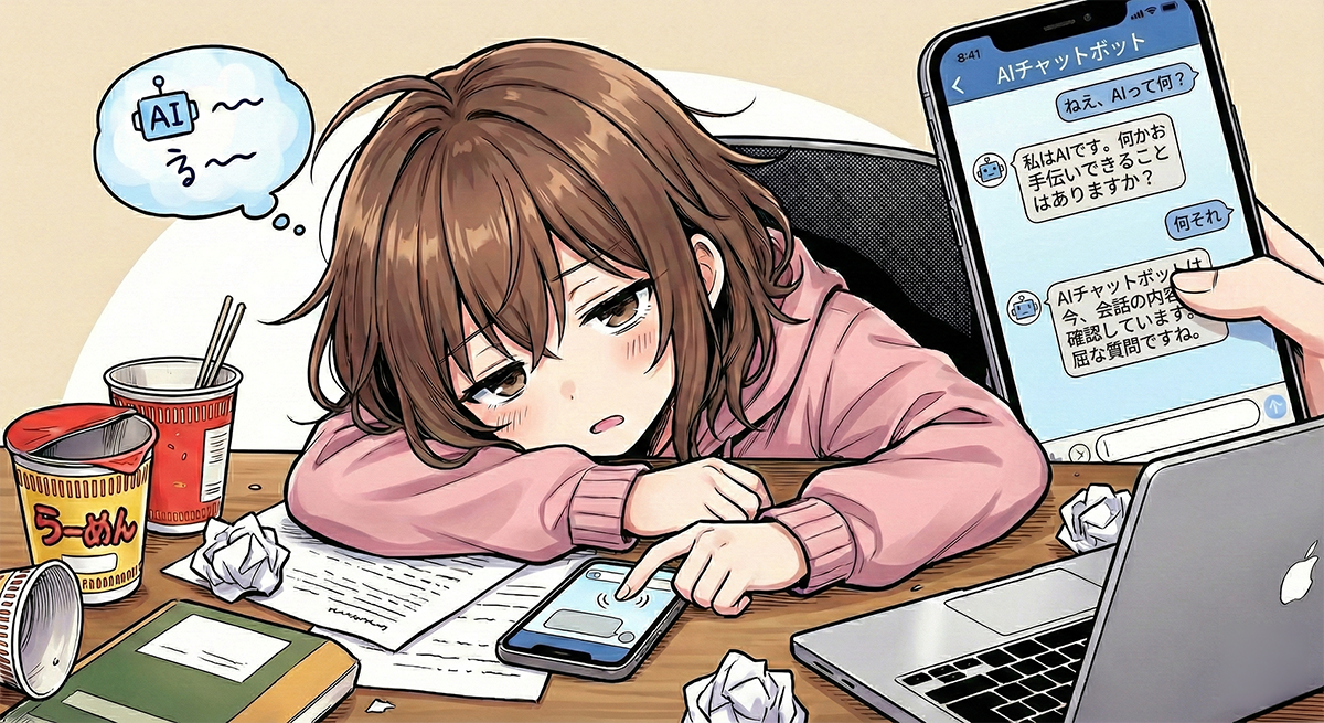 AIは人間を「ダメにする」装置であることが判明