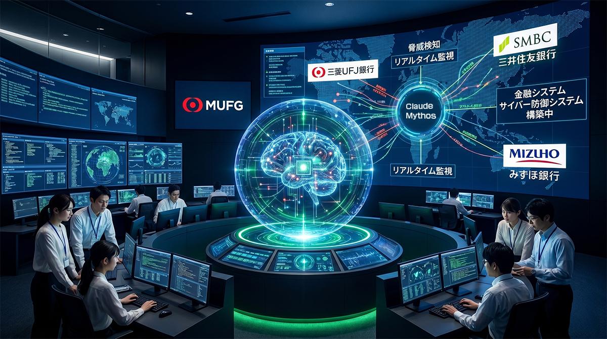 日本政府とメガバンクがAnthropicの「Claude Mythos」導入へ、サイバー防御網構築 - ビジネス+IT