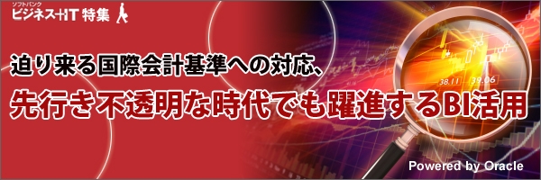 【特集】迫り来る国際会計基準への対応、先行き不透明な時代でも躍進するBI活用