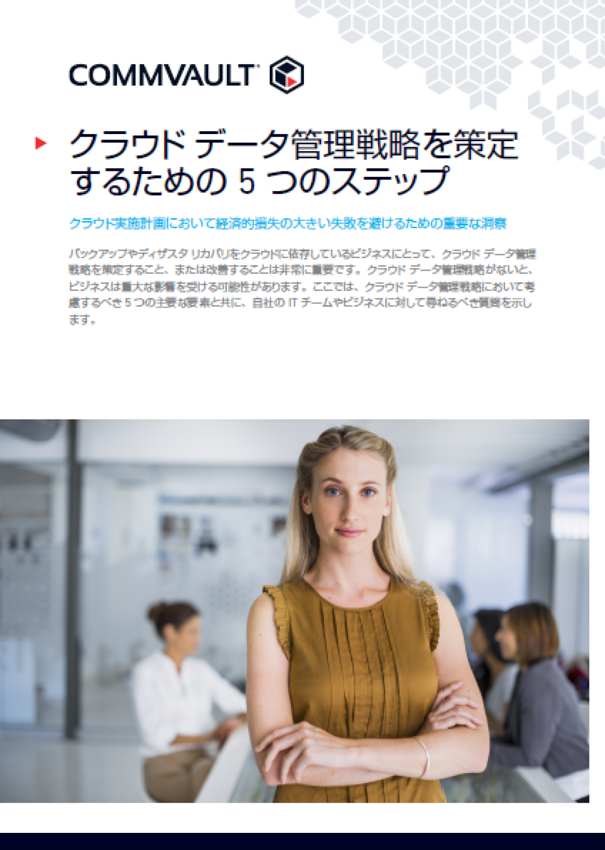 経済的損失の大きい「失敗」を防げ! クラウドデータ管理戦略5つのステップ
